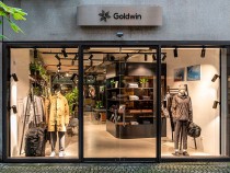 自社ブランドの強化も推し進める。 写真は「Goldwin Munich」